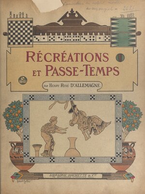 cover image of Récréations et passe-temps